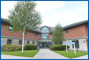 Exterior of Newton Community Hospital