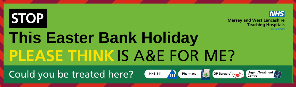 Is A&E for me page banner
