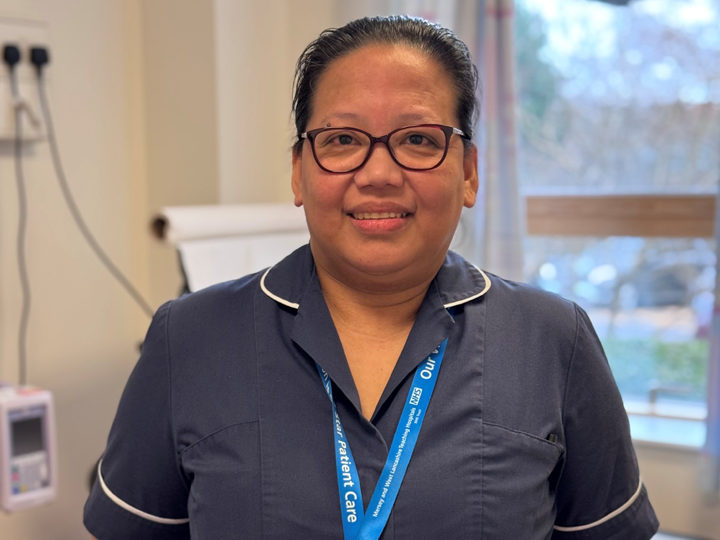 Desilyn Alana working on ward