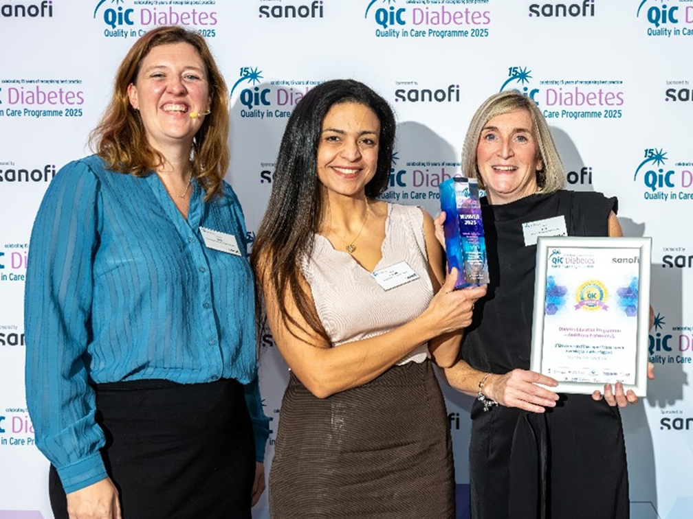 Diabetes award winners