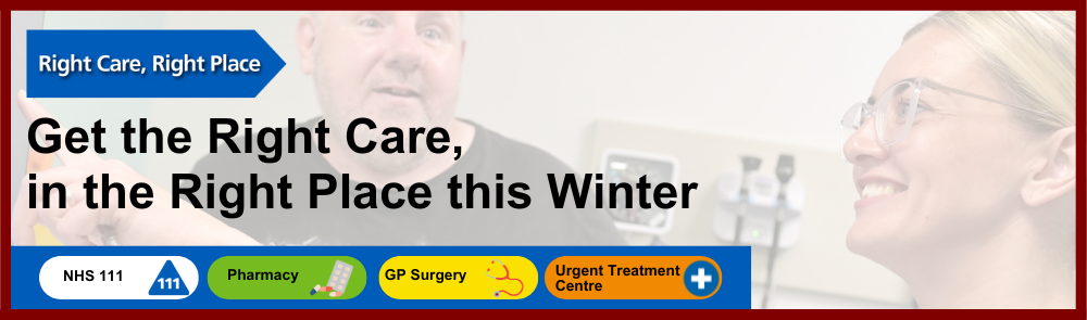 Right Care Right Place Page Banner