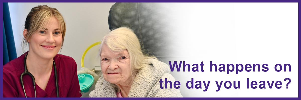 What happens on the day you leave